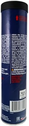 Amalie Blue Hi-Temp Grease #2 (160-68321-91) 14 Oz Tube, Pack of 10 | Made in USA