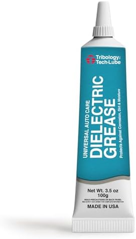 TTL Dielectric Grease, Clear, 3.5 oz – Non-Conductive Waterproof Anti-Rust Electrical Connector Protectant - Keyboards, Plugs, Battery Terminal, Spark Plug Boot, Arcing, Wiring, Marine, Scuba Gear