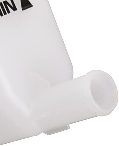 TRQ Front Radiator Coolant Reservoir Expansion Tank Overflow Bottle White