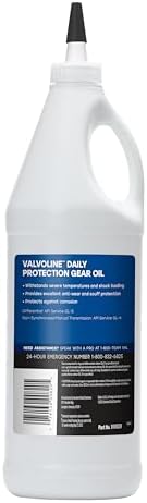 Valvoline Daily Protection 75W-90 Gear Oil 1 Quart