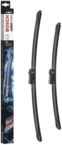 BOSCH 3397007696 AeroTwin Wiper Blade Combo Pack - Set of 2 (22" & 18")