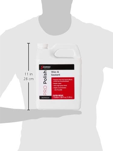 Shurhold Pro Polish Wax – High-Performance Polymer Protection for Fiberglass, Gelcoat, Clear Coat & Metal - 1 Gallon