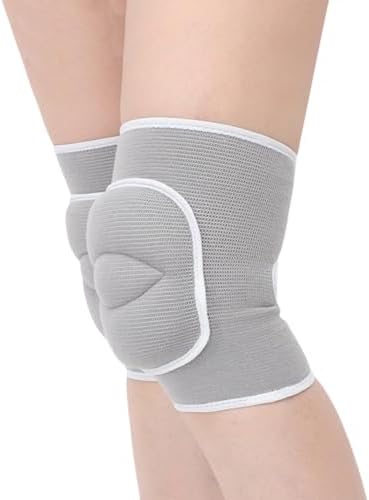 JUMISEE Kids Knee Pad, Thickened Padded Sponge Knee Brace Flexible Elastic Knee Support for Football Volleyball Dance Skating Basketball Sports for Adults
