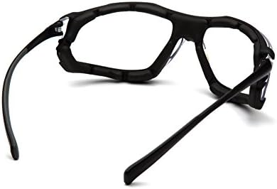 Pyramex Proximity Safety Glasses Eye Protection, Amber H2X Anti-Fog