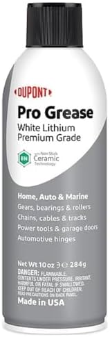 DuPont White Lithium Grease Aerosol Spray 10 oz