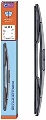 12 inch (12-E) Rear Wiper Blade Replacement for Wrangler 2017-2007 /Ford Escape 2012-2008 Flex 2019-2009/GMC Yukon 2014-2007/Buick Enclave 2017-2008 Back Windshield Wiper Blade +More