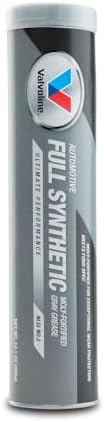 Moly Gray Full Synthetic Grease – 14.1 OZ Cartridge | Extreme Pressure Lubricant for Bearings, Suspension, and Chassis
