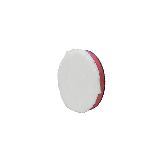Maxshine 3" Universal Microfiber Polishing Foam Pad for Finishing – Ultra-Soft Microfiber with Hook & Loop – Compatible with DA & Rotary Polishers – Ideal for Final Polishing Steps