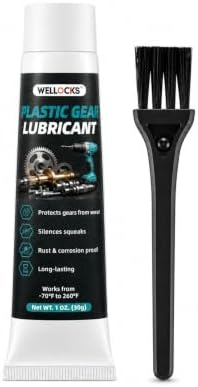 WELLOCKS White Lithium Grease, 1 oz Long-Lasting Gear Lubricant