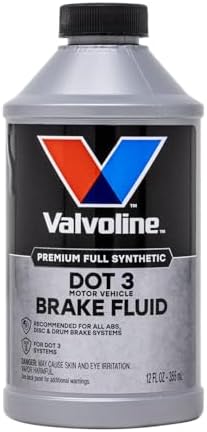Valvoline DOT 3 Synthetic Brake Fluid, 12 oz