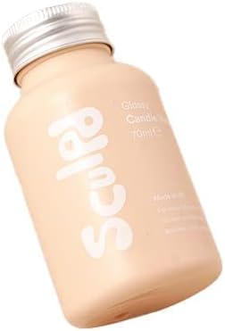 Sculpd 70 ml Gloss Candle Glaze, Scratch Resistant and Fireproof Gloss Candle Varnish