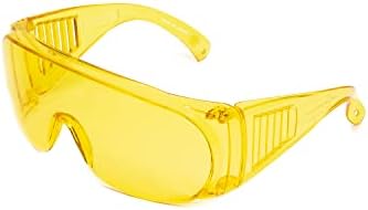 Calabria Fit Over Safety Glasses | Polarized Sunglasses Over Glasses | Wrap Around Anti-Fog | Scratch Resistant | Unisex
