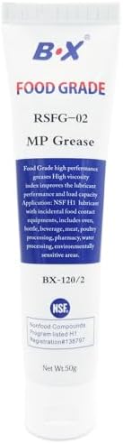 Food Grade Lubricating O-Ring Grease for Plumber Faucet Pool O-Ring 1.7oz 1 Pack
