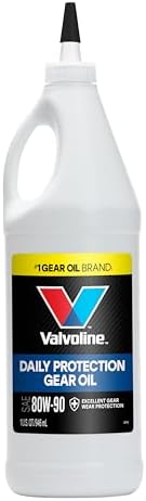 Valvoline Daily Protection 80W-90 Gear Oil 1 Quart
