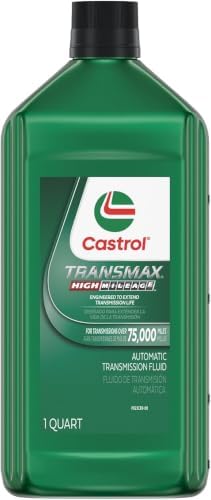 Castrol Transmission Fluid, Automatic, 1 Quart | High Mileage | Pack of 6