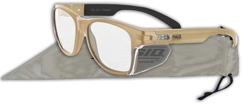 MAGID Gemstone Y50 Performance Anti-Fog Safety Glasses with Side Shields