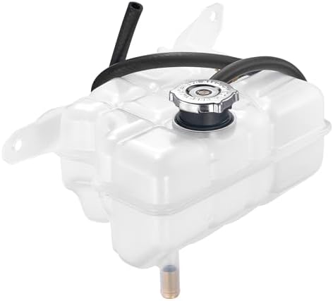 BDFHYK Coolant Reservoir Expansion Tank with Cap for Jeep Liberty 2002-2007 3.7L V6, Pressurized Radiator Overflow Tank, Replaces 603-319 52079848AA 52079788AD 52079788AE