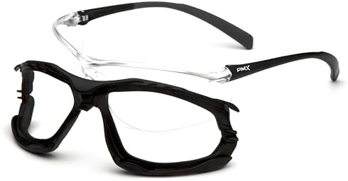 Pyramex Proximity Safety Glasses Eye Protection, Amber H2X Anti-Fog
