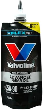 Valvoline FlexFill Advanced Full Synthetic 75W-90 Gear Oil 1 Quart Pouch