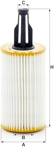 Mann Filter HU 7025 z Cartridge Oil Filter Replacement Compatible With Mercedes-Benz C43 AMG, GLC43 AMG, S63 AMG