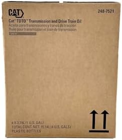 Cat 248-7521 Transmission and Drivetrain Oil TDTO 30 | Case of 4 Gallons