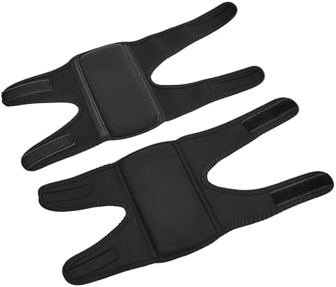 Amazon Basics P2DFT024-1 Over/under Knee Pads, 8.5", One Size, 1 pair, 2 Count, Black (Previously AmazonCommercial brand) (Pack of 12)