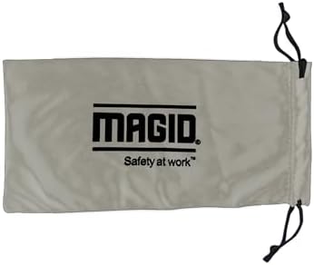 MAGID Gemstone Y50 Performance Anti-Fog Safety Glasses with Side Shields