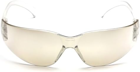 Pyramex Intruder Safety Eyewear Clear Frame Full Foam Padding Clear Anti-Fog Lens