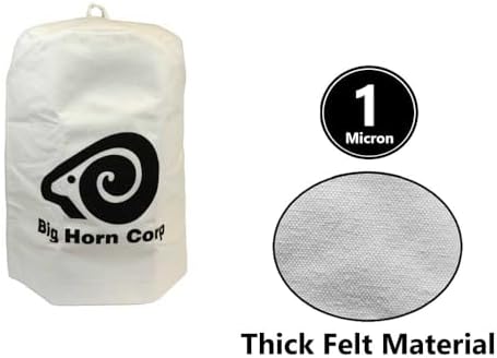 Big Horn 11765 20-Inch Diameter 1-Micron Filter Bag