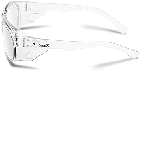ProtectX Classic Safety Glasses, Anti-Fog Scratch Resistant Lenses