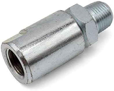 LockNLube LNL231 1/8" NPT In-Line Grease Hose Swivel - Fits all brands of manual grease gun (Pack of 2)