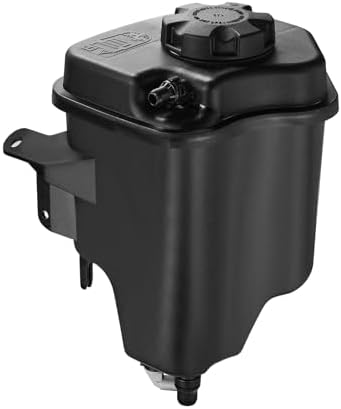 BDFHYK Coolant Reservoir Expansion Tank with Cap for BMW X5 2007-2019 X6 2008-2019, Front Pressurized Coolant Recovery Tank, 1.6 L at MAX Level, Replaces 603-361 17137552546 17117639021 17137647290