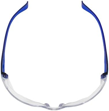 BISON LIFE Clear/Blue Safety Glasses for Men & Women, ANSI Z87.1, 144 Pack