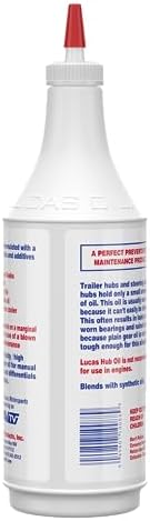 Lucas Oil 1 Qt. Hub Oil - 1 Each