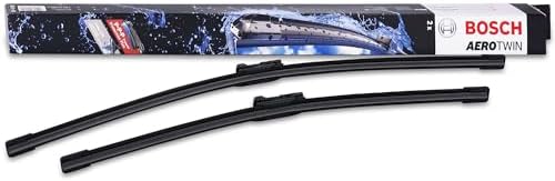 BOSCH 3397118979 AeroTwin Wiper Blades - Set of 2 (24"& 19") Top Lock 19mm