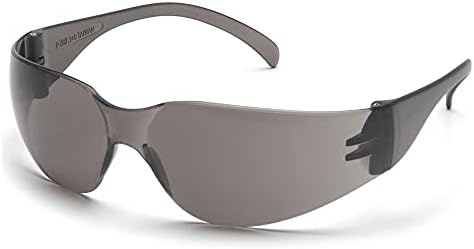Pyramex Intruder Safety Eyewear Clear Frame Full Foam Padding Clear Anti-Fog Lens