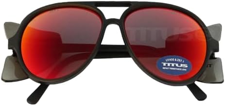 TITUS G35 Retro Aviator Z87 DOT ANSI CE Approved Safety Glasses