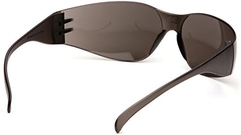 Pyramex Intruder Safety Eyewear Clear Frame Full Foam Padding Clear Anti-Fog Lens