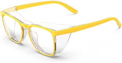 MORK&SUKY Safety Glasses, Stylish Goggles With No Fog Lense, Alternatives To Regular Protective Eyewear For Lab and Nursing.