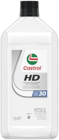Castrol HD-30 Motor Oil, 1 Quart, Pack of 6