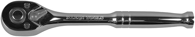 KLEIN TOOLS 7-Inch Ratchet, 3/8-Inch Drive