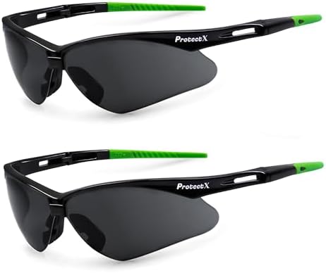 ProtectX Safety Glasses for Men & Women, Safety Sunglasses