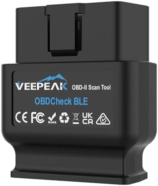 Veepeak OBDCheck BLE Bluetooth OBD II Scanner for iOS & Android, Car Wireless Check Engine Light Code Reader Diagnostic Tool