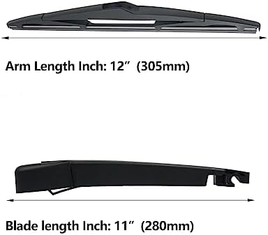 Rear wiper Arm Blade Nut Set Replacement for Kia Sportage 2011-2016