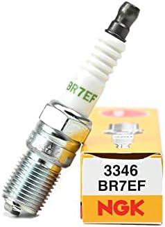 NGK BR7EF #3346 Spark Plugs - Set of 8 Nickel Copper for LS Engines
