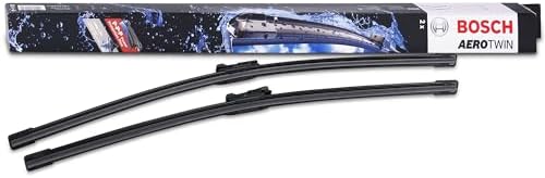 BOSCH 3397007430 AeroTwin Wiper Blades - Set of 2 (24"& 21") Top Lock 19mm