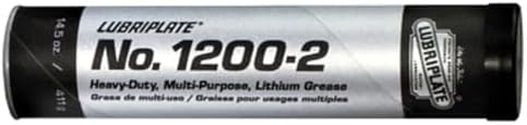Lubriplate L0102-098 No. 1200-2 Multi-Purpose Grease Cartridge, 14.5 oz (Pack of 10)