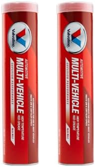 Multi Vehicle High Temparature Grease 2 Pack Special | Automotive, Industrial, Marine| High Temperature Stability | Pack of Two