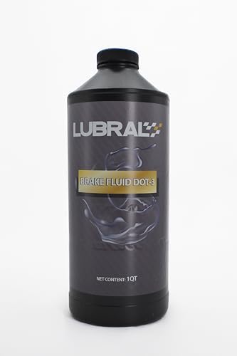 DOT 4 Brake Fluid - High Boiling Point & Chemical Stability - Compatible with Metal and Rubber Seals - Heavy-Duty Hydraulic Performance - 12 Oz | 12-Pack