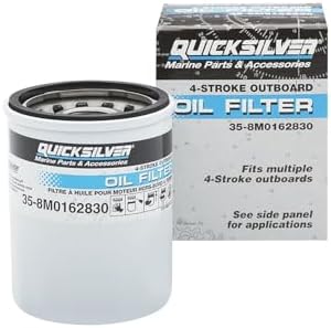 Quicksilver 8M0162830 Oil Filter for Mercury & Mariner Outboards